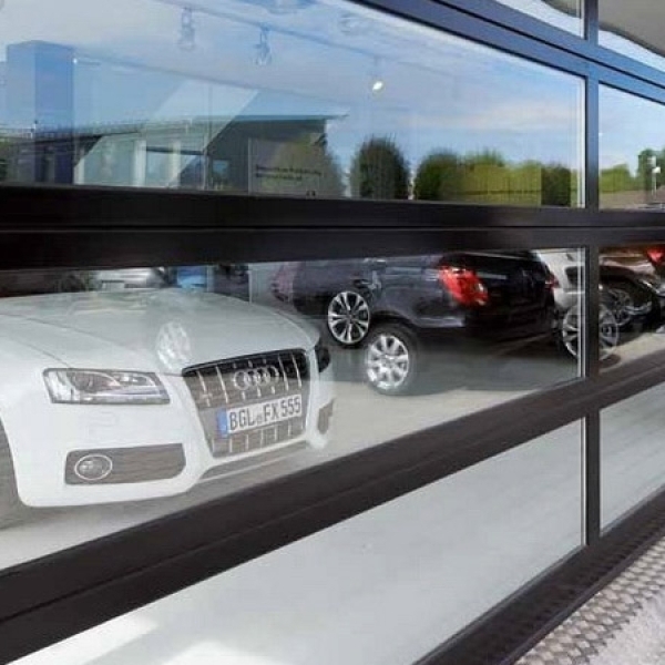 Панорамные ворота Hormann ALR 67 Thermo Glazing