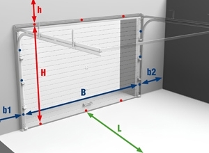 Замер проема ворот, рольставней, шлагбаумов в Краснодаре | Мир Ворот