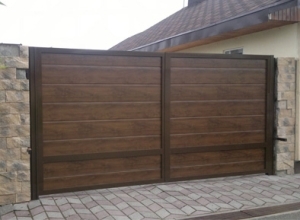 Установка распашных ворот в Краснодаре | Мир Ворот