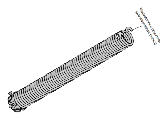 Торсионная пружина с натяжным конусом № L700 Hormann (3051903)