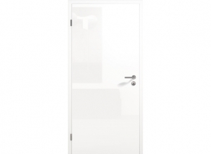 Межкомнатная дверь ConceptLine, глянцевая, белый RAL 9016
